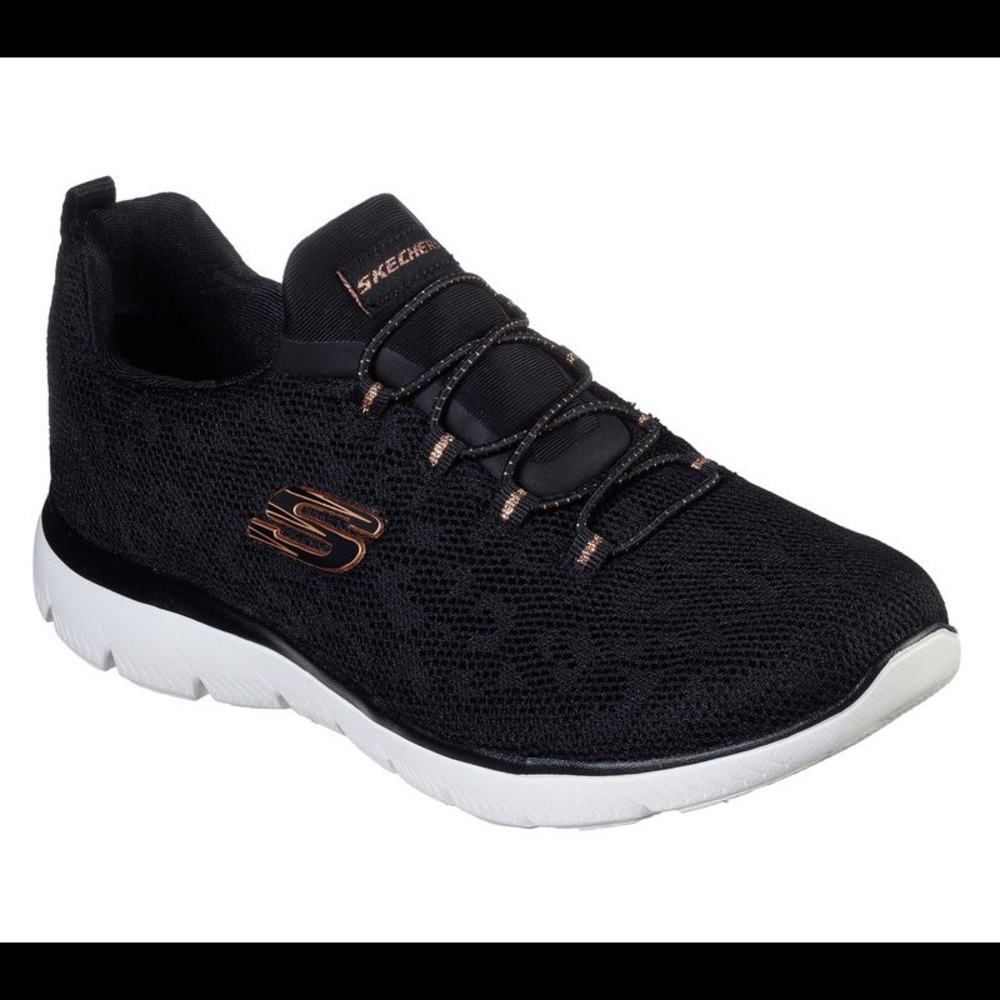 Skechers-Leopard spot shoes